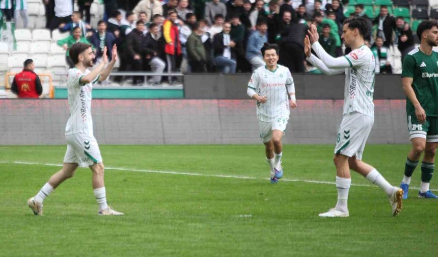 Ziraat Türkiye Kupası: Konyaspor: 5 - Aliağa Futbol Kulübü: 0