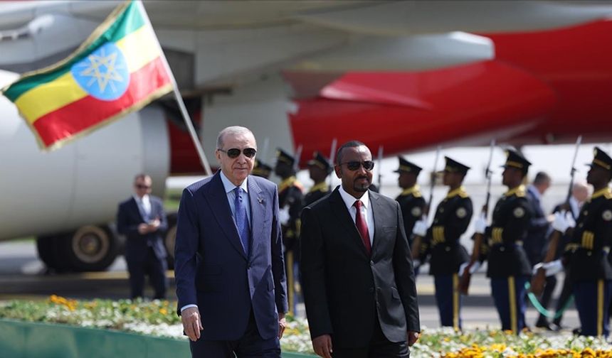 Cumhurbaşkanı Erdoğan Etiyopya'da