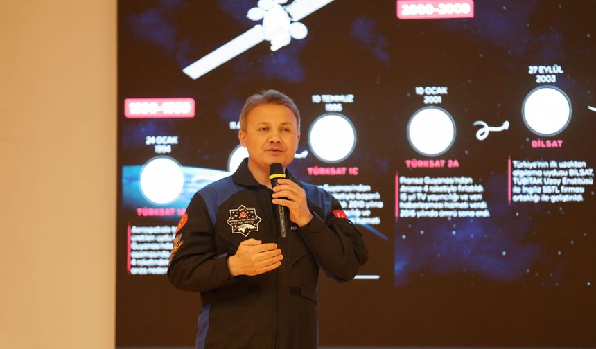Astronot Alper Gezeravcı, Çorum'da öğrencilerle buluştu: