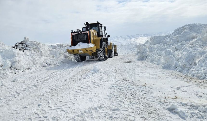 Erzurum, Tunceli ve Kars'ta kar nedeniyle 198 yerleşim yerinin yolu kapandı