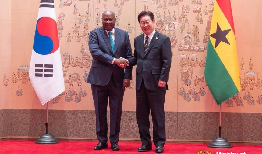 Gana ile Güney Kore arasında üç stratejik anlaşma imzalandı