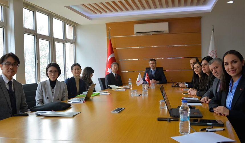Japon eğitim heyetinden Milli Eğitim Bakanlığına ziyaret