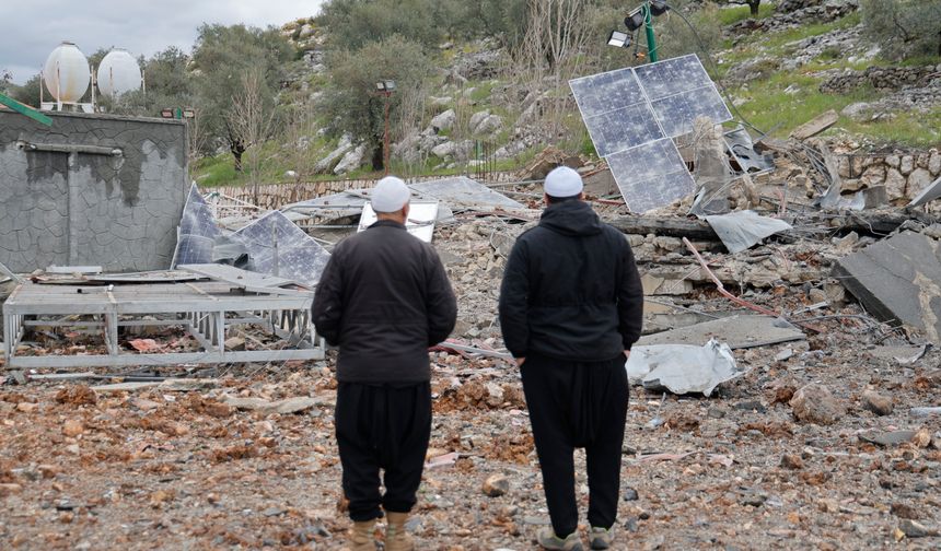 Lübnan'ın güneyindeki Hasbaya beldesi sakinleri İsrail'in saldırılarını genişletmesinden endişeli