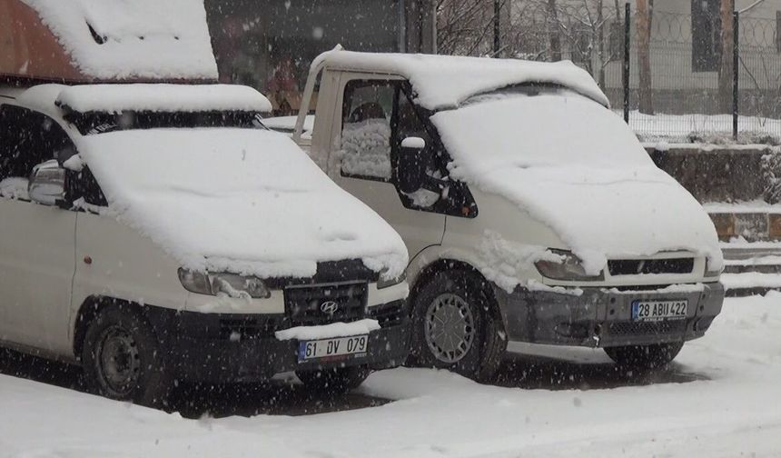 Ahlat'ta mart karı sürprizi: 11 köy yolu ulaşıma kapandı