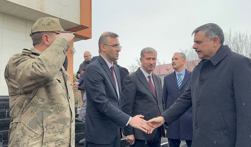 İçişleri Bakanı Mustafa Çiftçi Ağrı'da