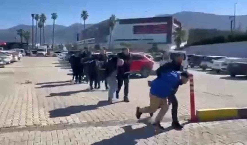 İskenderun'da asayiş operasyonu; 5 tutuklama