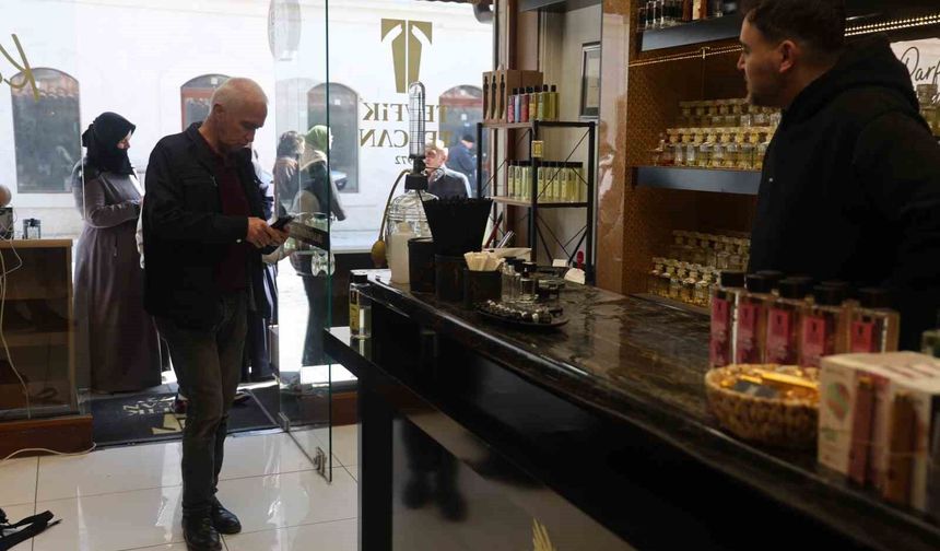 Konya'da kolonyacılarda bayram mesaisi