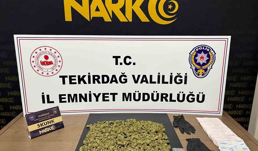 Tekirdağ'da uyuşturucu operasyonu: 10 kişi tutuklandı
