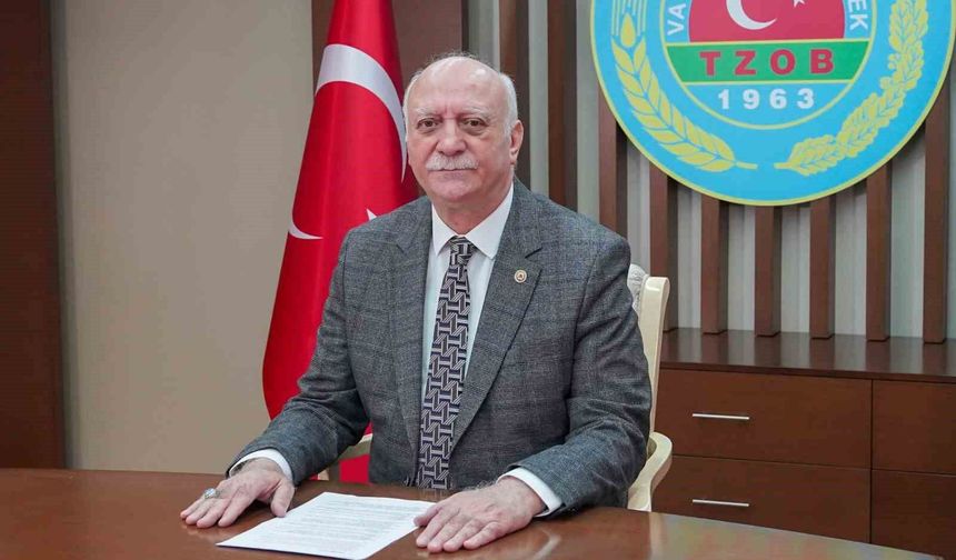 TZOB Başkanı Bayraktar: 'Dünya genelinde üretilen gıdanın yaklaşık yüzde 30-35'inin israf edildiği bilinmektedir'