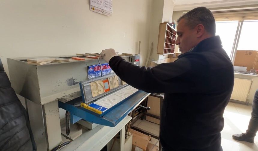 Yüksekova'da APP plaka mesaisi: İşlemler 10 dakikada tamamlanıyor