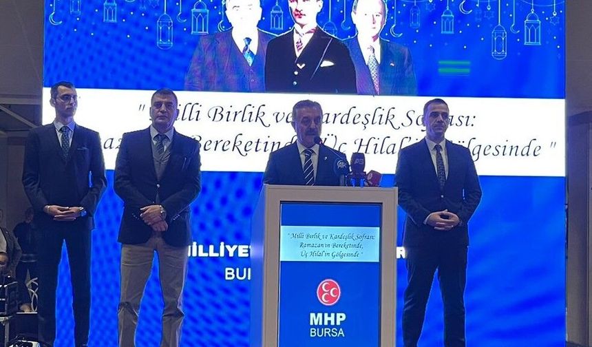 MHP'li Büyükataman'dan birlik ve beraberlik mesajı: Türk, Kürt'ün kardeşi, Kürt, Türk'ün alın yazısı, kader ortağıdır