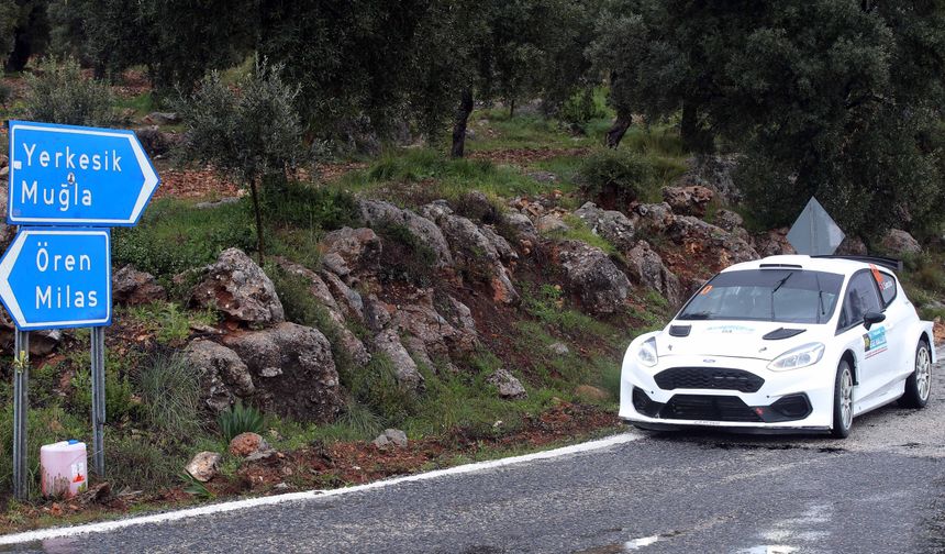 2026 Türkiye Ralli Şampiyonası'nın ilk ayağı Muğla'da başladı