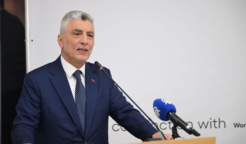 Ticaret Bakanı Bolat Brüksel'de yuvarlak masa toplantısında konuştu: