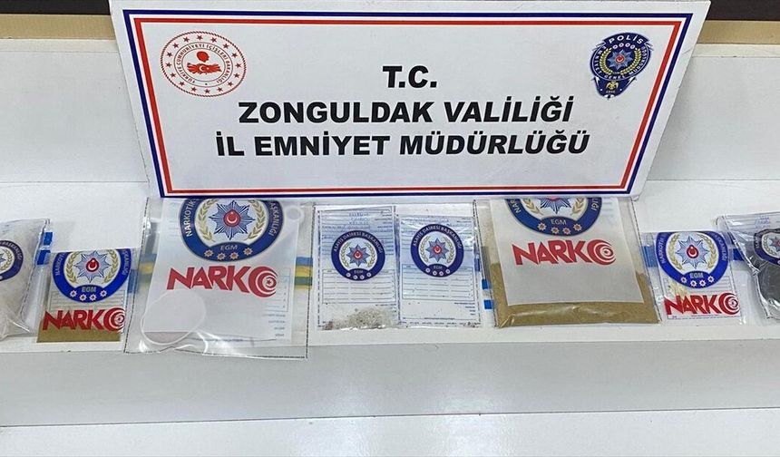 Zonguldak'ta uyuşturucu operasyonlarında 8 şüpheli tutuklandı