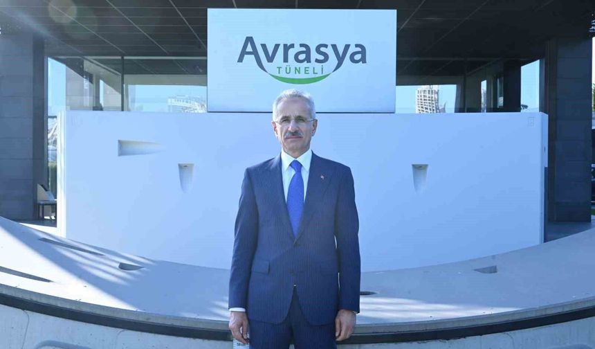 9,5 milyon farklı plakalı araç 180 milyon kez Avrasya Tüneli'ni kullandı