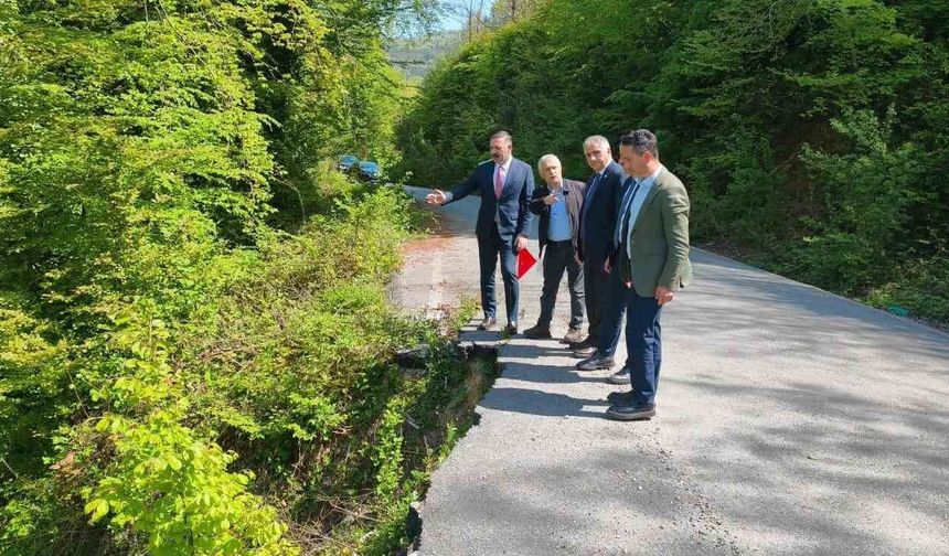 AK Parti heyeti bölgesinde inceleme yaptı