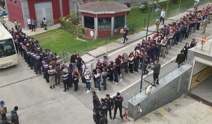 Gaziantep merkezli yasa dışı bahis operasyonunda yakalanan 81 şüpheliden 70'i tutuklandı