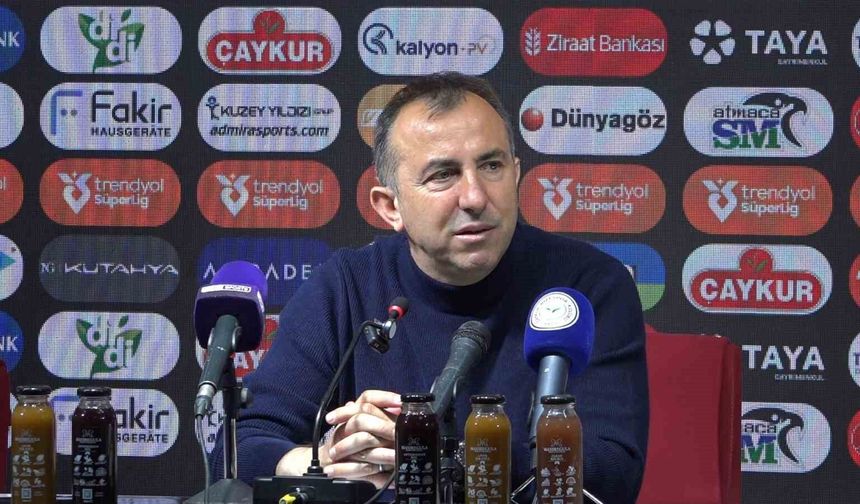 Recep Uçar: 'Oyuncularım çok güzel bir geri dönüşe imza attılar'