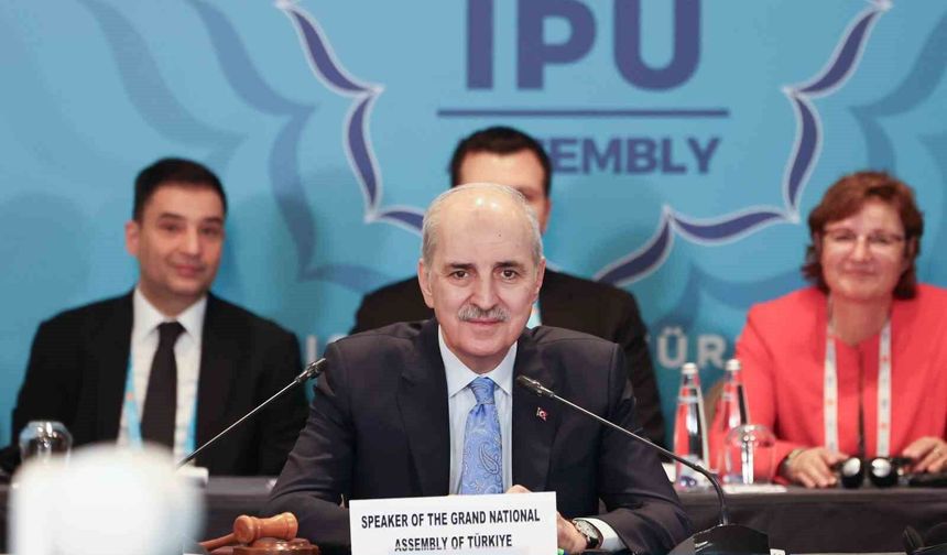 TBMM Başkanı Numan Kurtulmuş: Adaletsizliğe karşı sesimizi yükseltmek gelecek nesillere karşı sorumluluğumuzdur