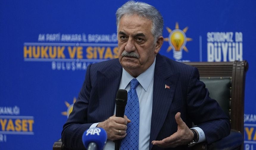 AK Parti Genel Başkan Yardımcısı Yazıcı, 'Hukuk ve Siyaset Buluşmaları' programında konuştu: