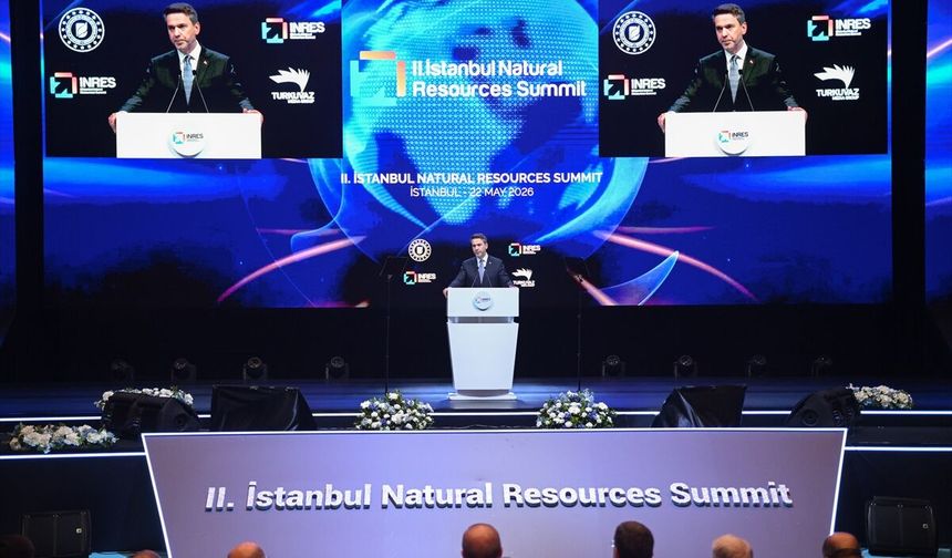 Bakan Bayraktar, İstanbul Doğal Kaynaklar Zirvesi'nde konuştu: