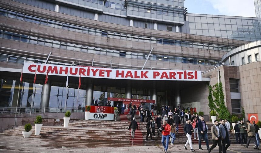 CHP MYK olağanüstü toplandı