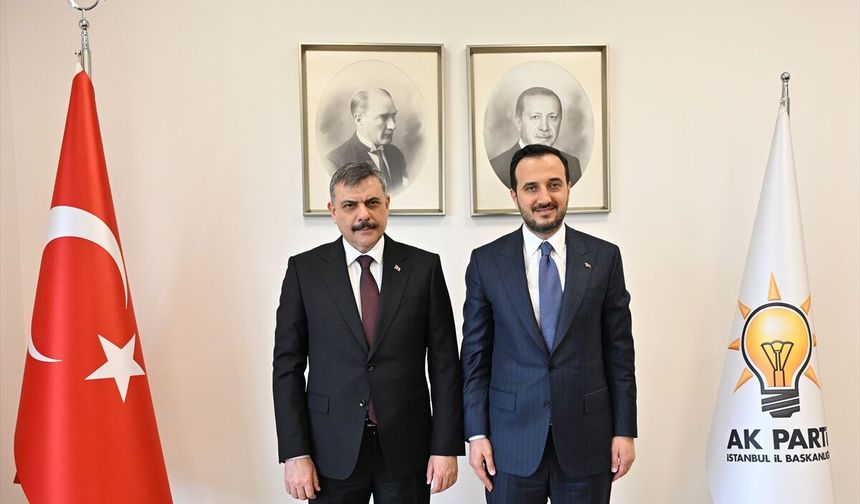 İçişleri Bakanı Çiftçi, AK Parti İstanbul İl Başkanlığını ziyaret etti