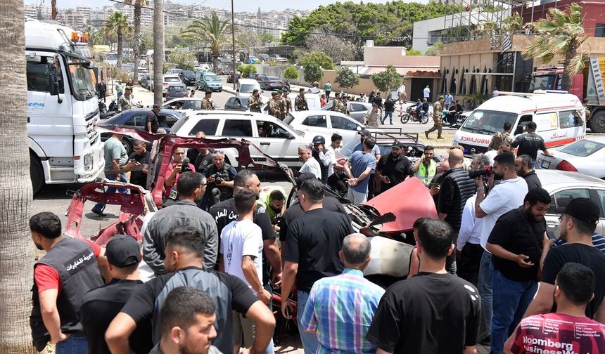 İsrail ordusu, ateşkese rağmen Lübnan'da 7 araca İHA saldırısı düzenledi