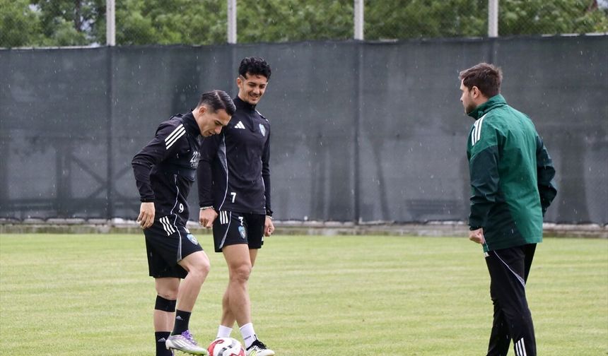 Kocaelispor, Antalyaspor maçının hazırlıklarını sürdürdü