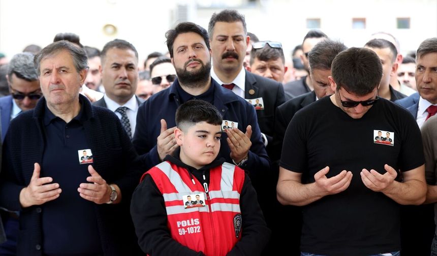 Tekirdağ'da şehit polislerin cenaze namazı kılındı