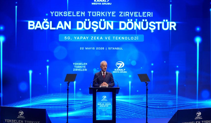 Ulaştırma ve Altyapı Bakanı Uraloğlu, 'Yükselen Türkiye Zirveleri'nde konuştu: