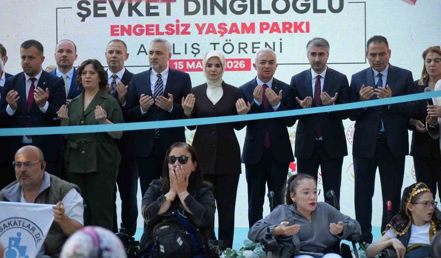 Bakan Göktaş, Kırklareli'nde Engelsiz Yaşam Parkı'nın açılışını yaptı