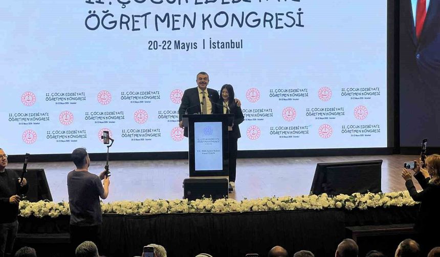 Bakan Tekin: Çocuklarımızın okuma kültürünü yaygınlaştıracakları bir iklim oluşturmak istiyoruz