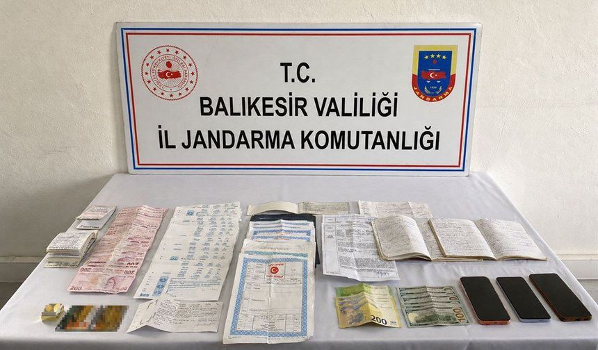 Balıkesir'de suç örgütü operasyonu: 16 gözaltı