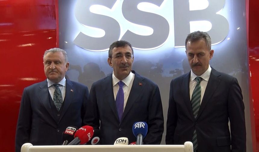Cumhurbaşkanı Yardımcısı Cevdet Yılmaz 'Türkiye savunma sanayiinde bir devrim yaşadı'