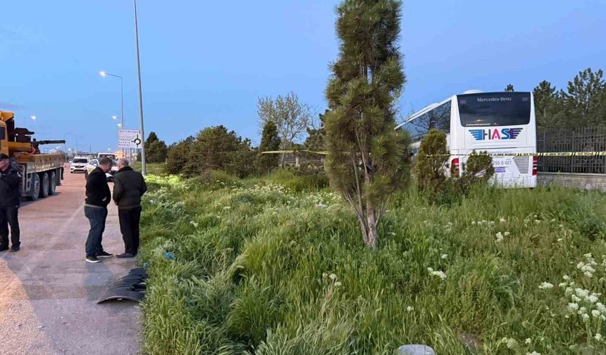 Konya'da yolcu otobüsü kazası: 1 ölü, 8 yaralı