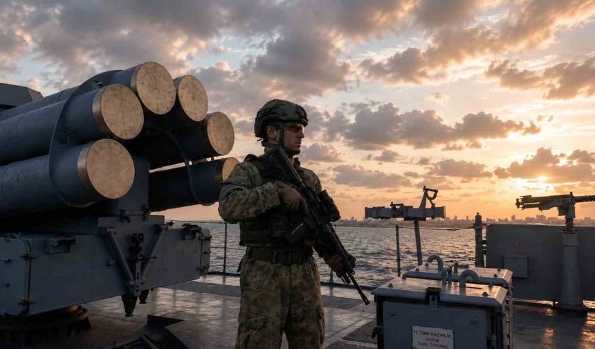 MSB: 'Somali Deniz Görev Grubu unsurları, sondaj gemilerine refakat ve karakol desteğine devam ediyor'