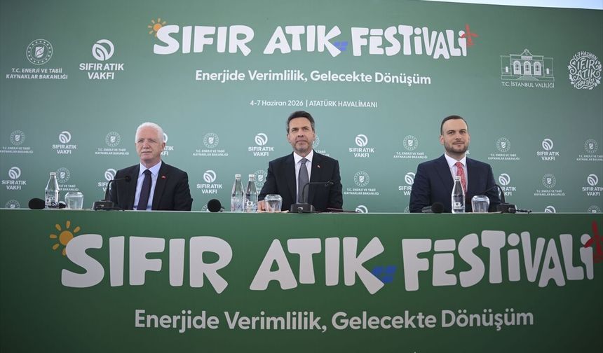 Bakan Bayraktar, Sıfır Atık Festivali'nde elektriğin yenilenebilir kaynaklardan sağlanacağını bildirdi:
