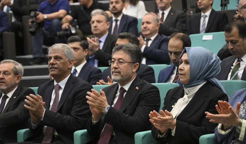 Bakan Yumaklı 'Kurakçıl Peyzaj ve Türkiye Su Atlası' tanıtım programında konuştu: