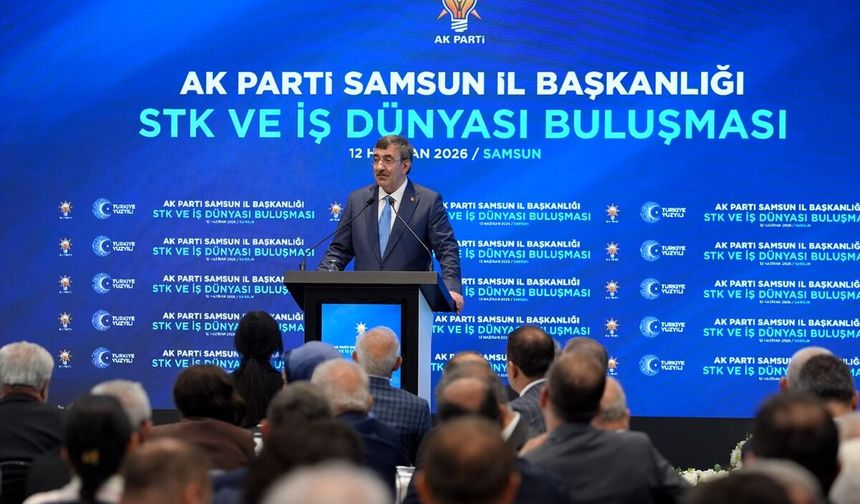 Cumhurbaşkanı Yardımcısı Yılmaz 'Sivil Toplum Kuruluşları ve İş Dünyası Buluşması'nda konuştu: