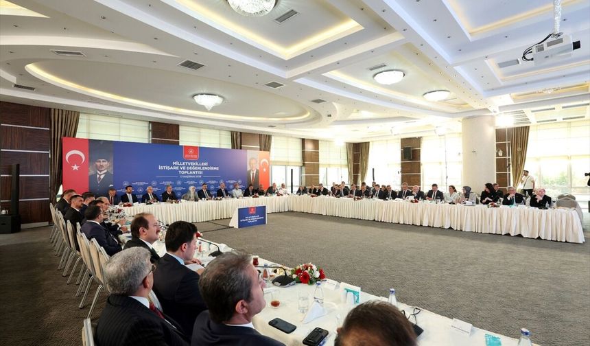 İçişleri Bakanı Çiftçi, 'Milletvekilleri İstişare ve Değerlendirme Toplantısı'na katıldı: