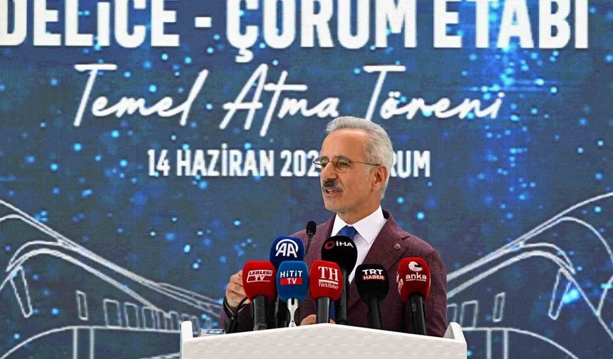Ankara-Kırıkkale (Delice)-Samsun Hızlı Tren Hattı Çorum-Havza kesiminin ihalesi yapıldı