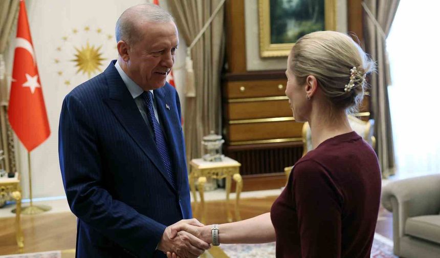 Cumhurbaşkanı Erdoğan, AB temsilcilerini kabul etti