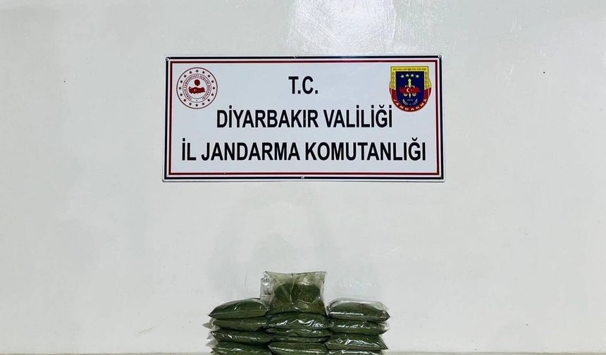 Diyarbakır'da 21 kilo uyuşturucu ele geçirildi