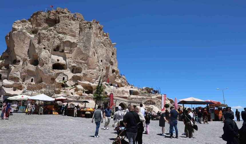 Kapadokya'daki müze ve ören yerlerini, 9 günde 147 bin kişi ziyaret etti