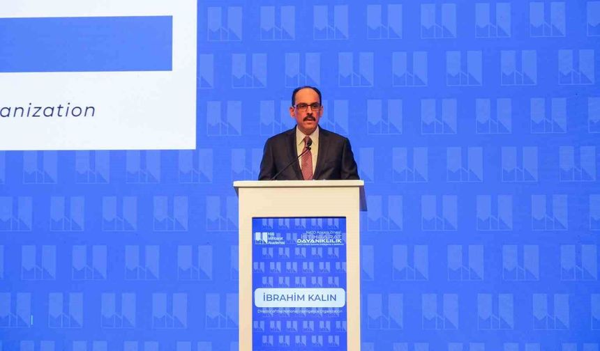 MİT Başkanı Kalın: '(ABD-İran anlaşmasına ilişkin) Temkinli bir iyimserlik içerisindeyiz'