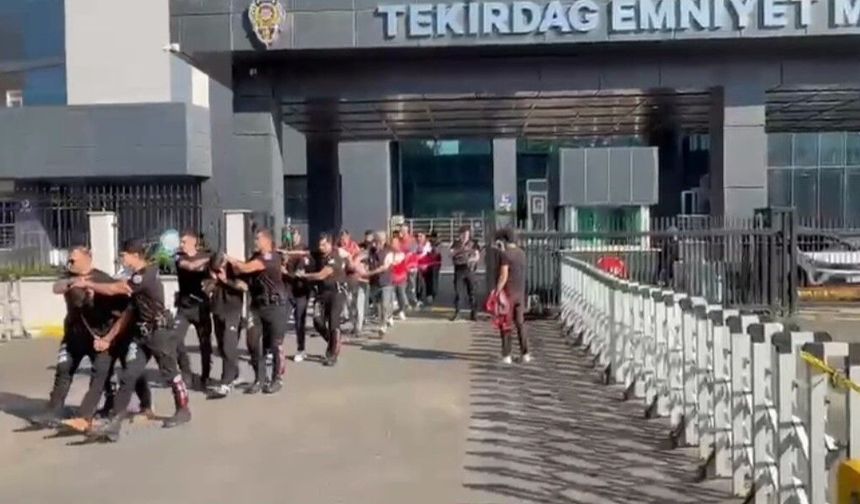 Tekirdağ'da 18 milyonluk telefon dolandırıcılığı şebekesi çökertildi: 11 kişi tutuklandı