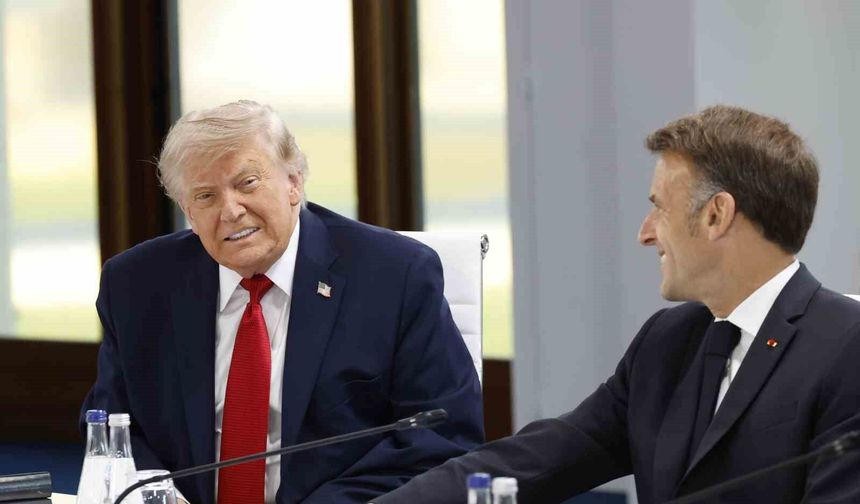 Trump, G7 zirvesinin son gününde toplantıya geç kaldı