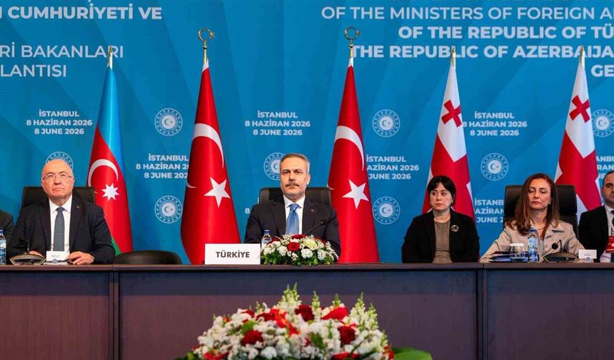Türkiye-Azerbaycan-Gürcistan Üçlü Dışişleri Bakanları 10'uncu Toplantısı başladı