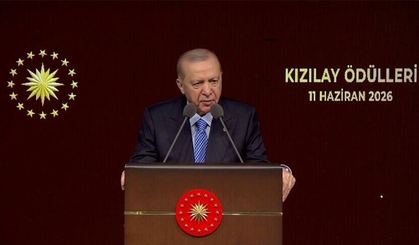 Cumhurbaşkanı Erdoğan: Kızılay gönül coğrafyamızdaki kardeşlerimizin hafızalarına kazınmıştır
